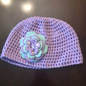 Purple hat